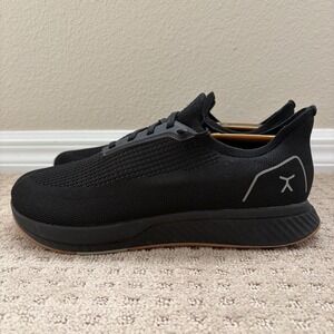 Flux Adapt Runner Shoes Men US 10.5 Black‎ Knit Barefoot Athletic Running Shoes